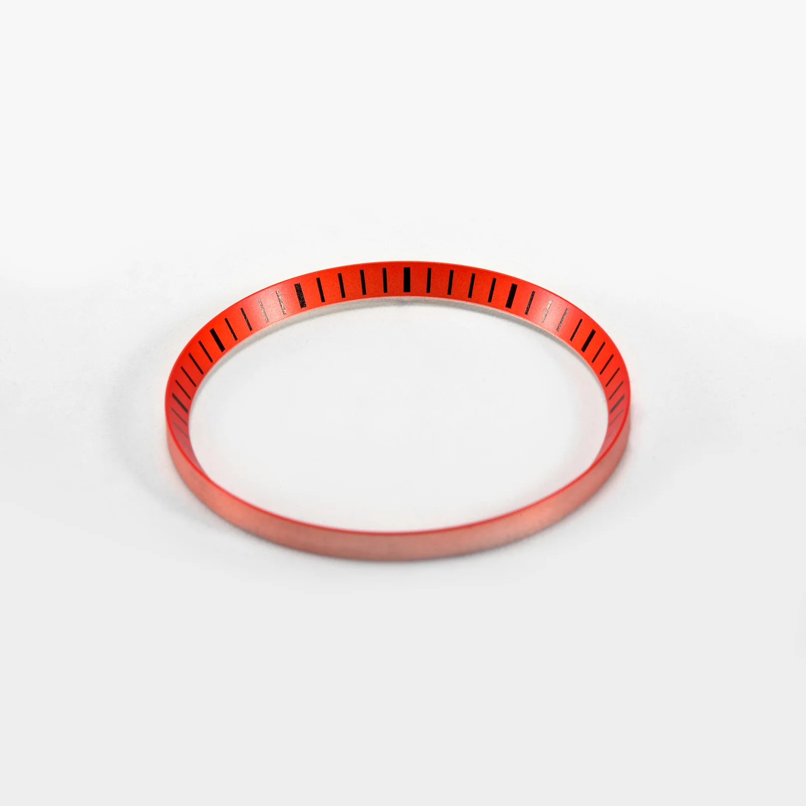Seiko Mod SKX / SRPD Chapter Ring: Red With Black Markers