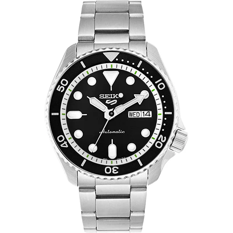Seiko Mod SKX / SRPD Chapter Ring: White With Green Markers - Image 2