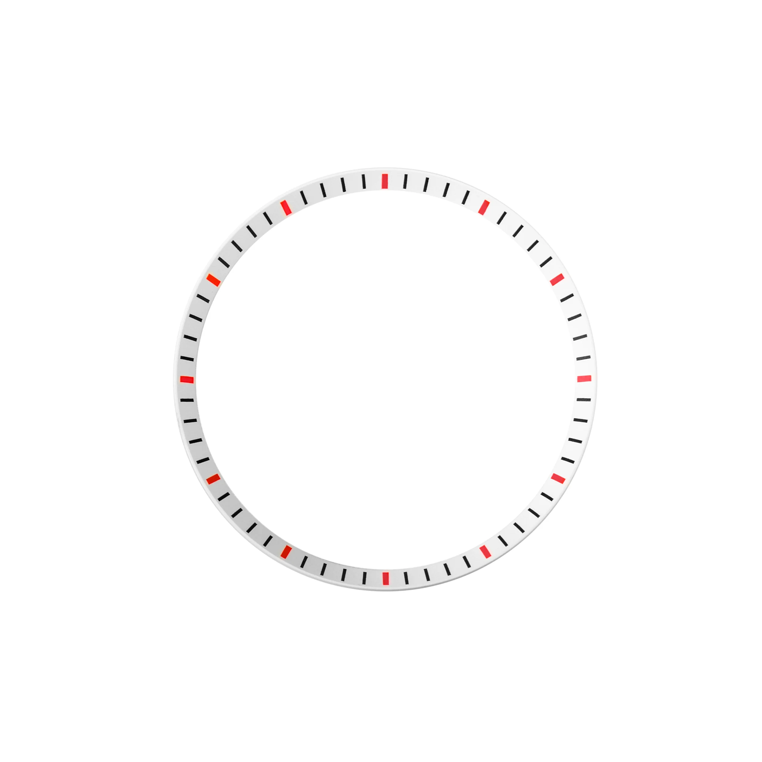 Seiko Mod SKX / SRPD Chapter Ring: White With Red Markers - Image 3