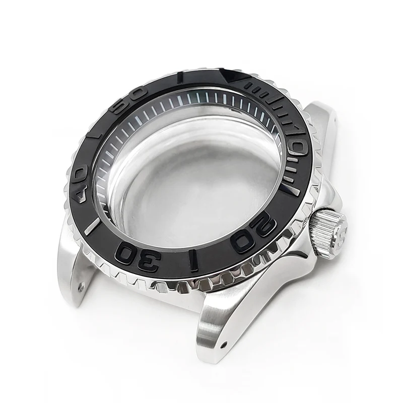 YM Oyster Style Brushed Case Set for Seiko SKX / SRPD Mod: Silver - Image 3