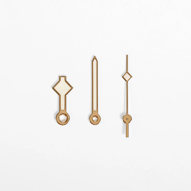 Snowflake Watch Hands for Seiko Mod: Rose Gold