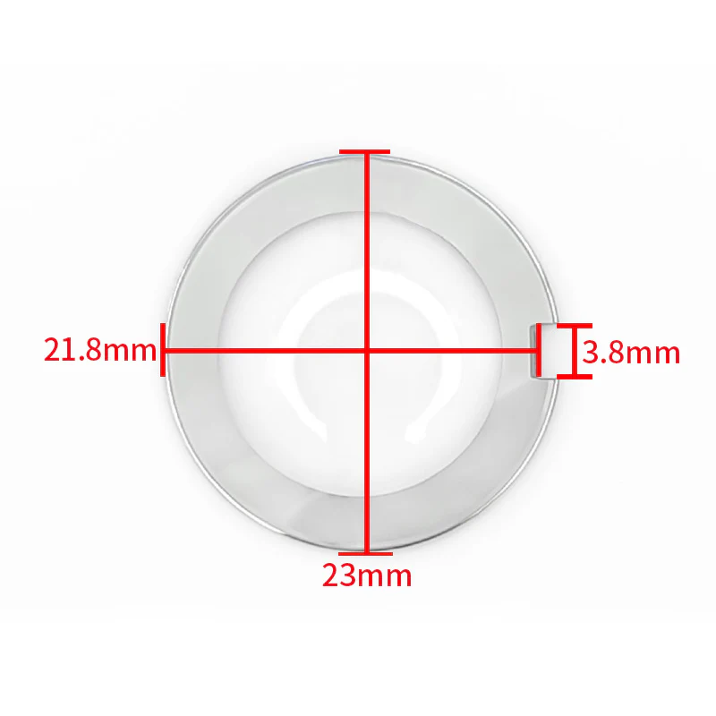 Special Cut Double Domed Mineral Crystal for Rado Coupole Series - Image 8