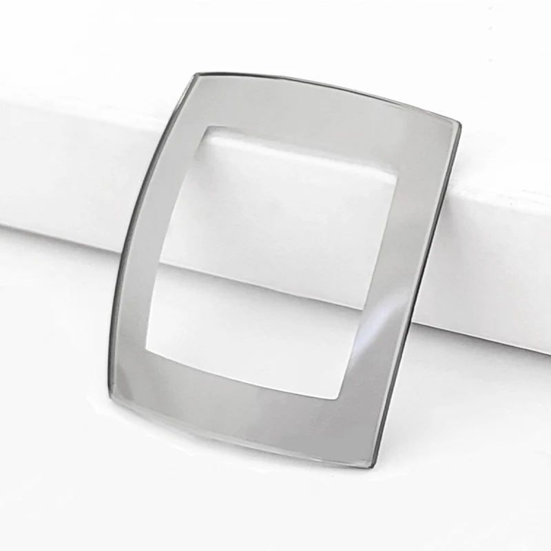 Square Mineral Crystal for Rado Sintra Series (Silver Trim)