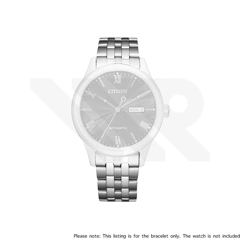 Replacement Stainless Steel Bracelet Compatible with Citizen Mechanical NH7501 , NH7505 , NH7506