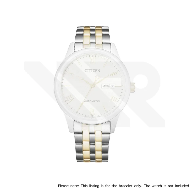Replacement Stainless Steel Bracelet Compatible with Citizen Mechanical NH7501 , NH7505 , NH7506 - Image 2
