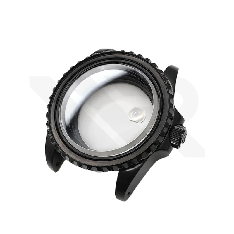 SUB Oyster Style Brushed Case Set for Seiko SKX / SRPD Mod: Black - Image 10