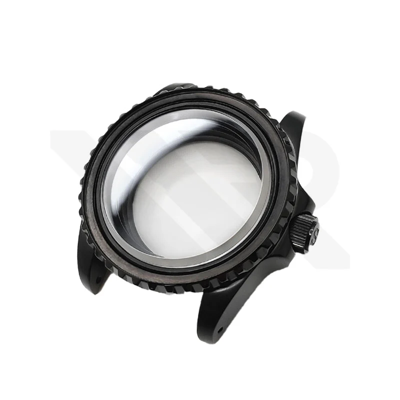 SUB Oyster Style Brushed Case Set for Seiko SKX / SRPD Mod: Black - Image 7