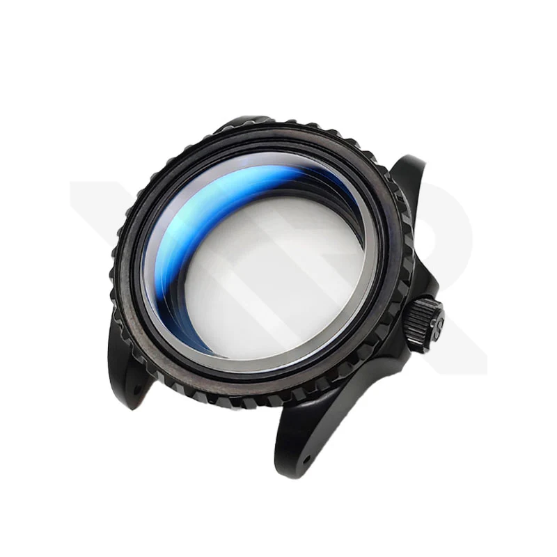SUB Oyster Style Brushed Case Set for Seiko SKX / SRPD Mod: Black - Image 8