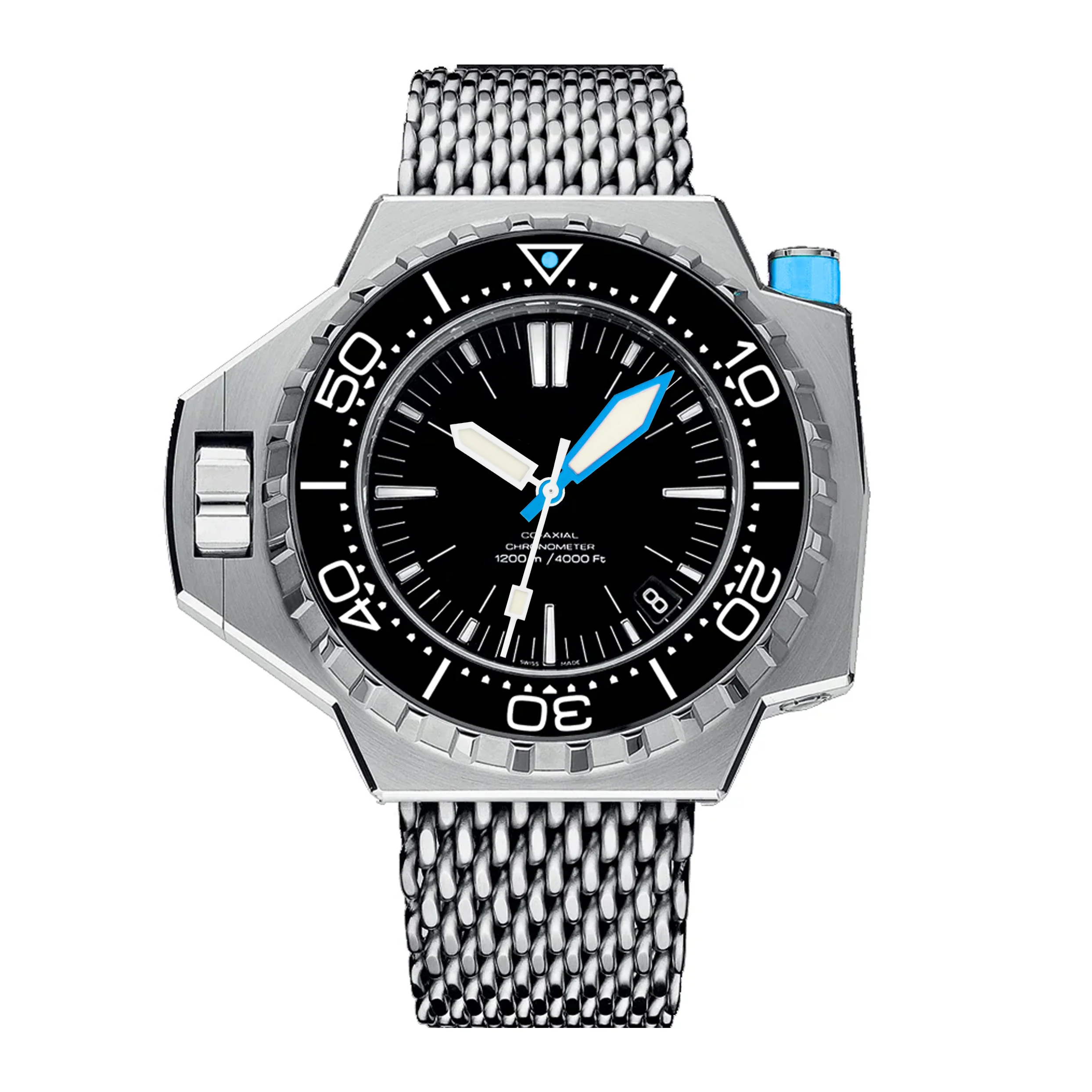 Sword Watch Hands for Seiko Mod: Blue - Image 6
