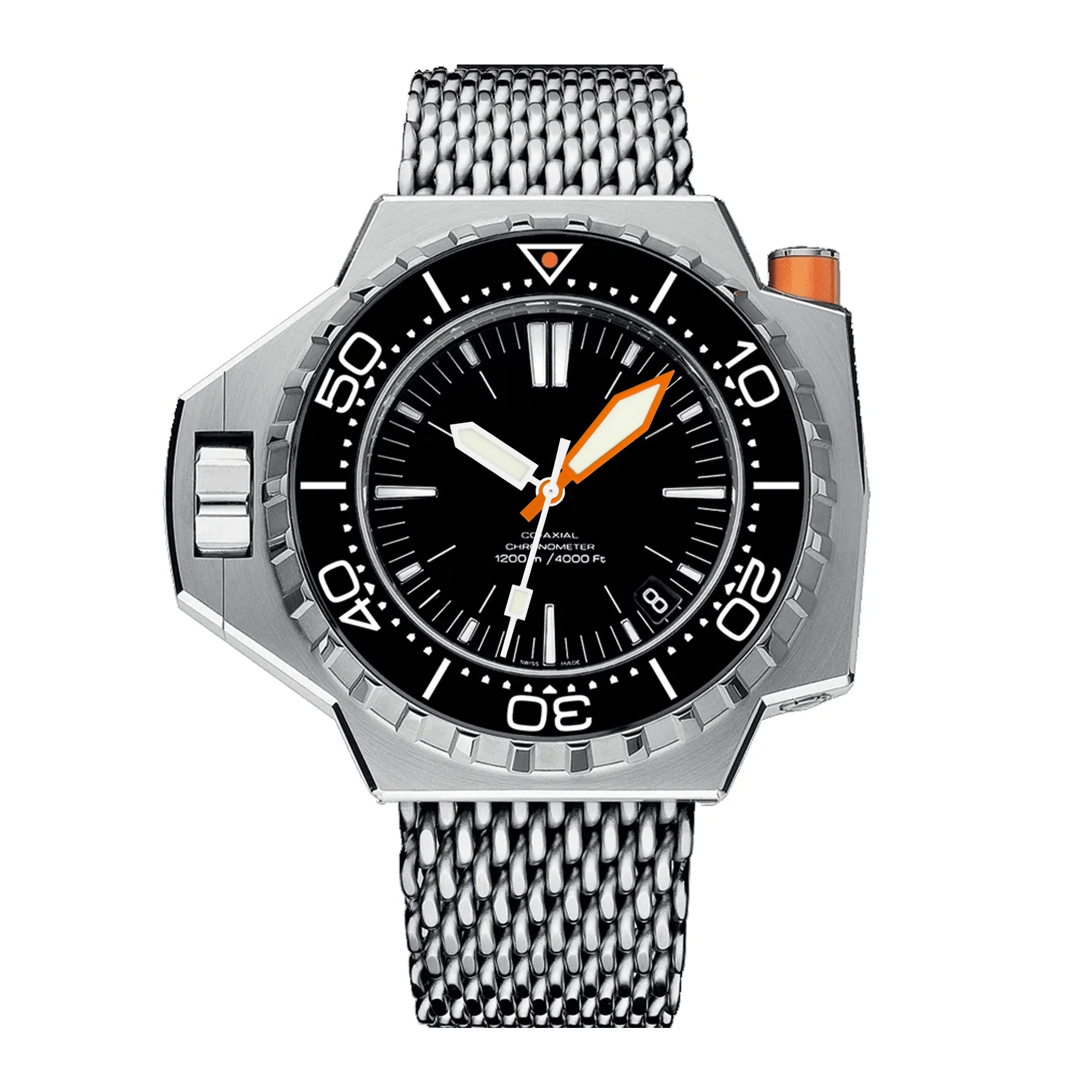 Sword Watch Hands for Seiko Mod: Orange - Image 6