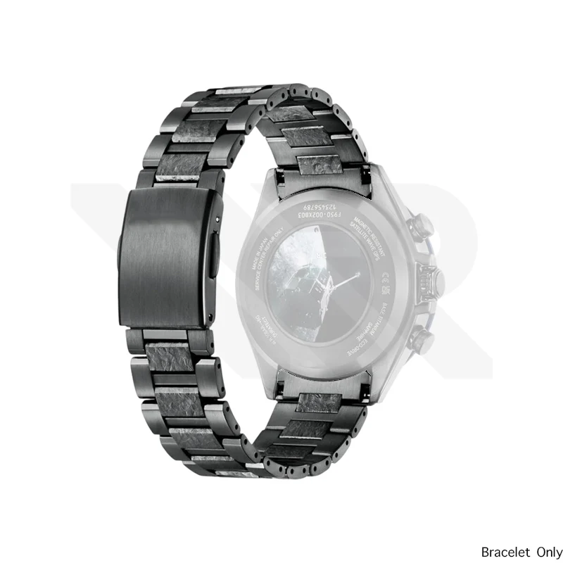 Replacement Titanium Bracelet Compatible with Citizen Attesa Satellite Wave GPS HAKUTO-R CC4065-61Y / CC4067-66E