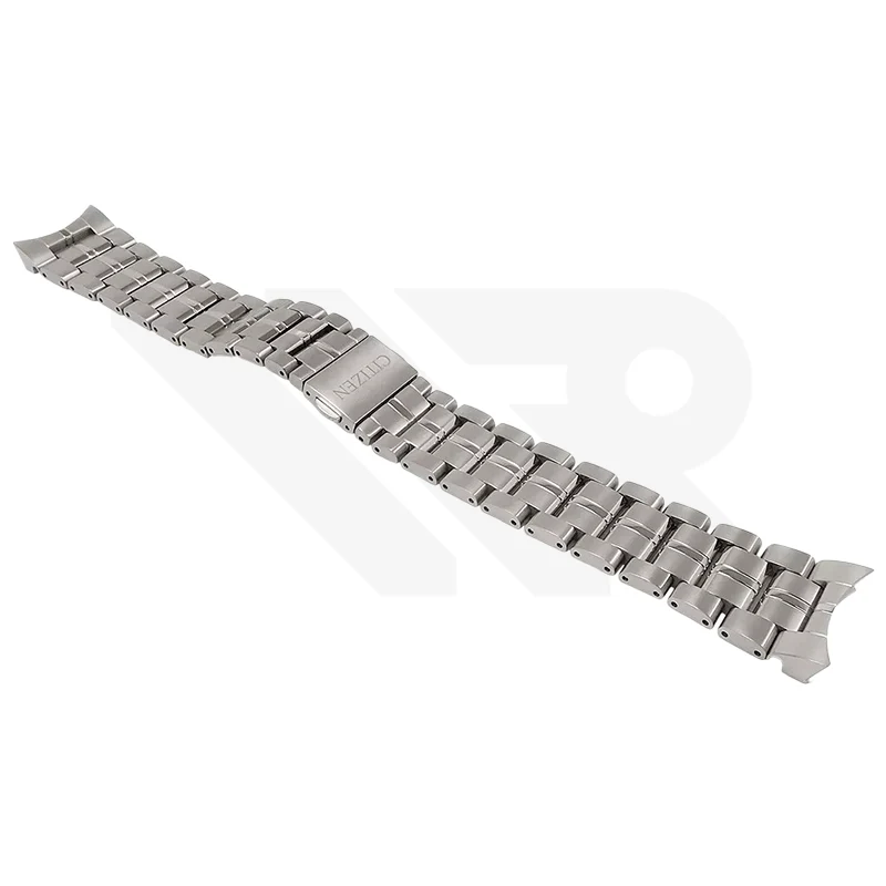 Replacement Titanium Bracelet Compatible with Citizen Eco-Drive Radio Controlled Chronograph AT8130