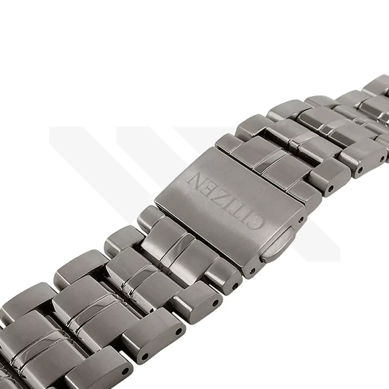 Replacement Titanium Bracelet Compatible with Citizen Eco-Drive Radio Controlled Chronograph AT8130 - Image 2