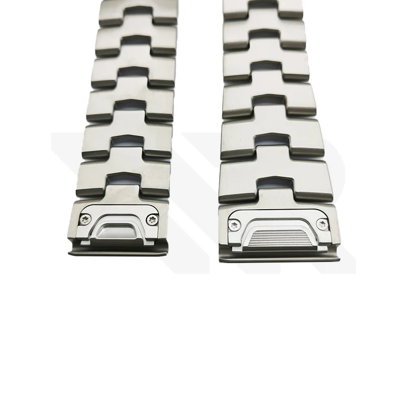 Titanium Bracelet with Quick Fit Mechanism Endlink for Garmin Watches - Image 4