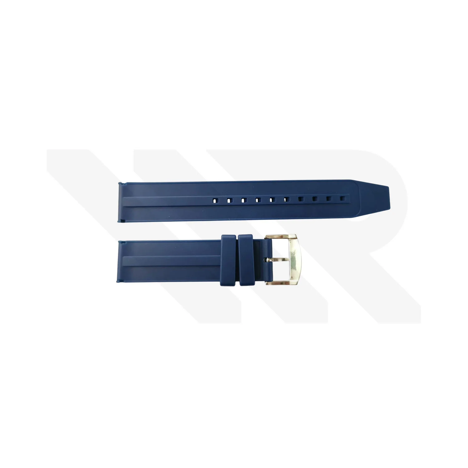 Universal Rubber Strap Compatible with 20mm Lug Width Citizen Watches (Blue) - Image 2